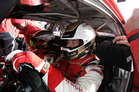 Sebastien Loeb har sat kursen, og målet er en sejr i Finland.
